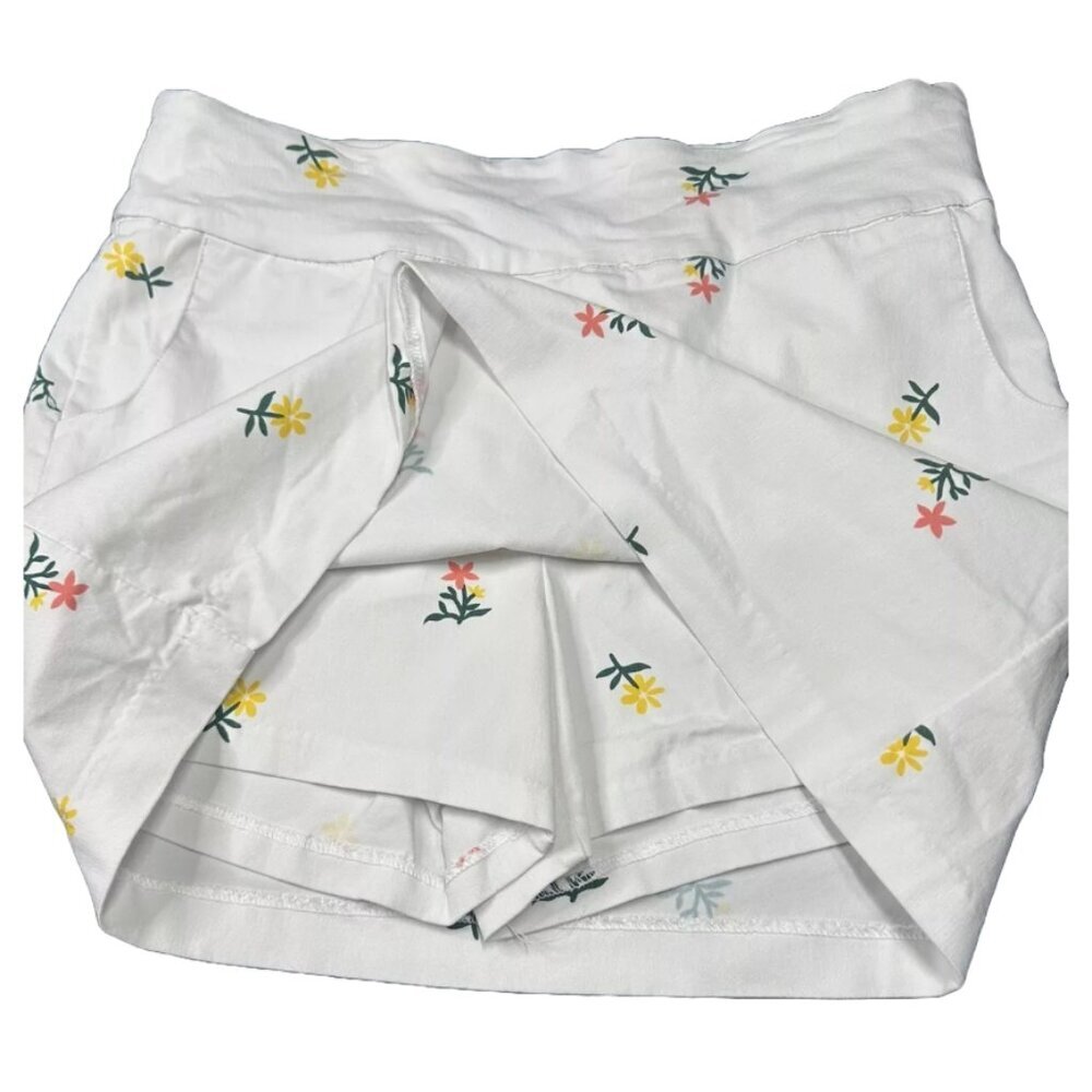 NWT Zac & Rachel White Floral Skort - Picture 3 of 14